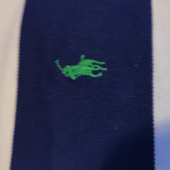 Mens Polo Ralph Lauren striped polo size XL custom fit NWT - Picture 3 of 8